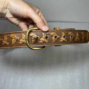 Justin Boots | Accessories | Justin Vintage 995 Leather Belt  display picture 3